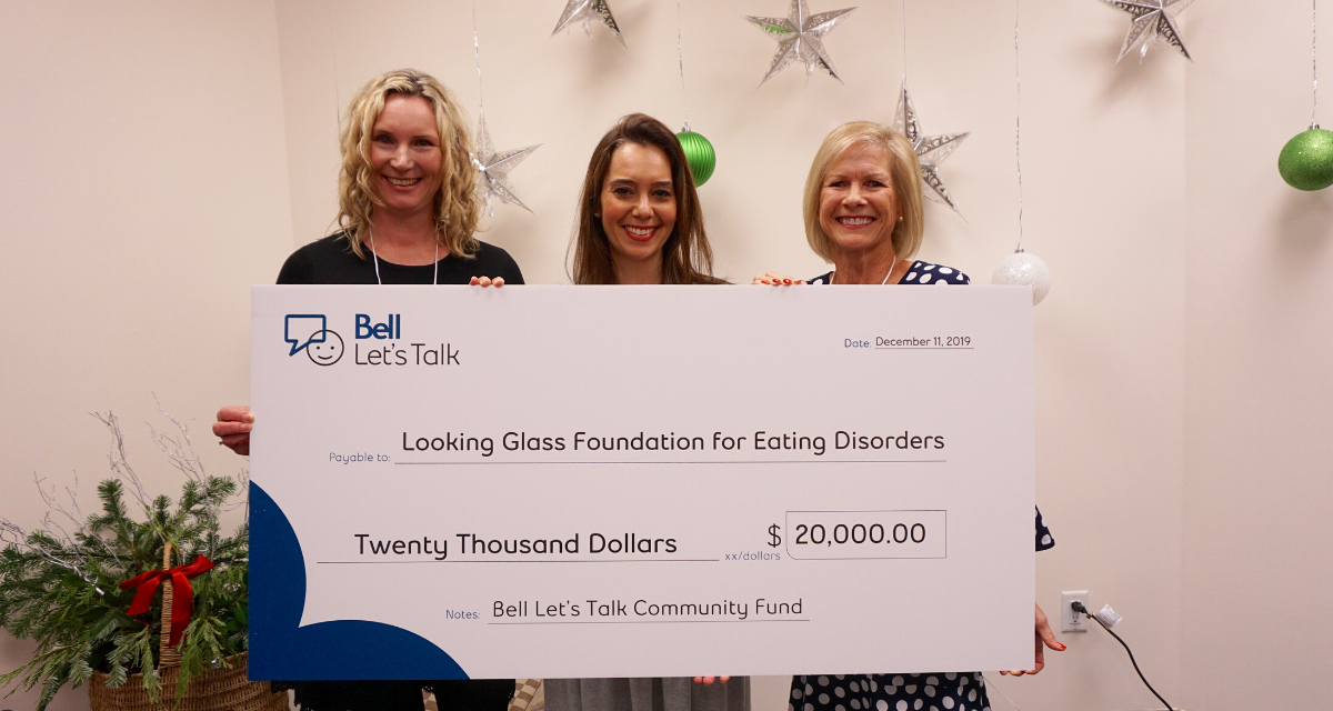 Looking Glass Foundation Receives A 20 000 Grant From The Bell Let S Talk Community Fund